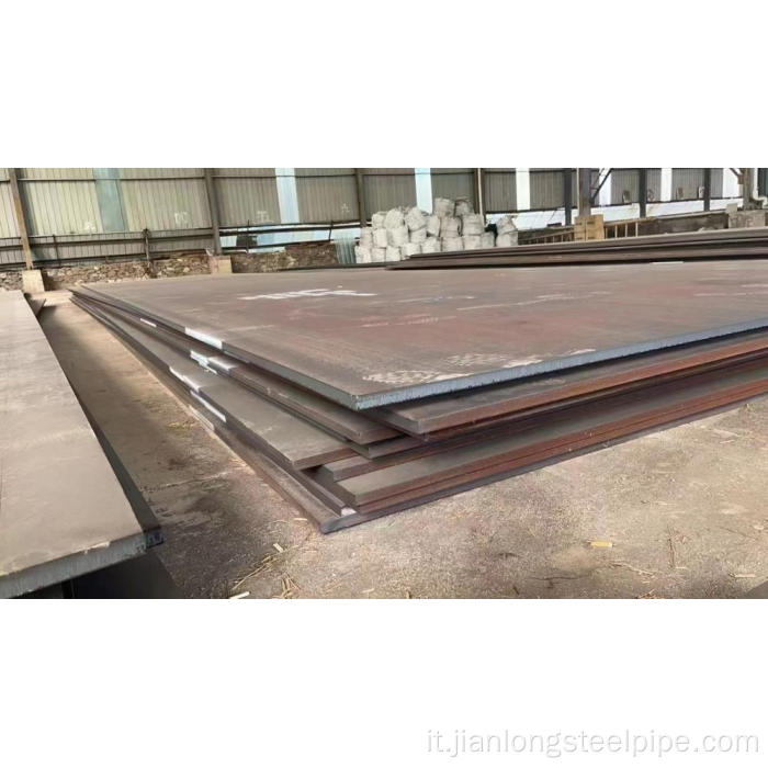 Piastra in acciaio carbone MS di spessore di spessore 25 mm